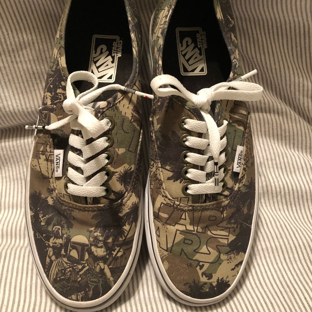 Boba Fett Vans || sz 8.5